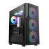 PC POWER ZERO MESH BK Casing With 4 FANS and 550W PSU  